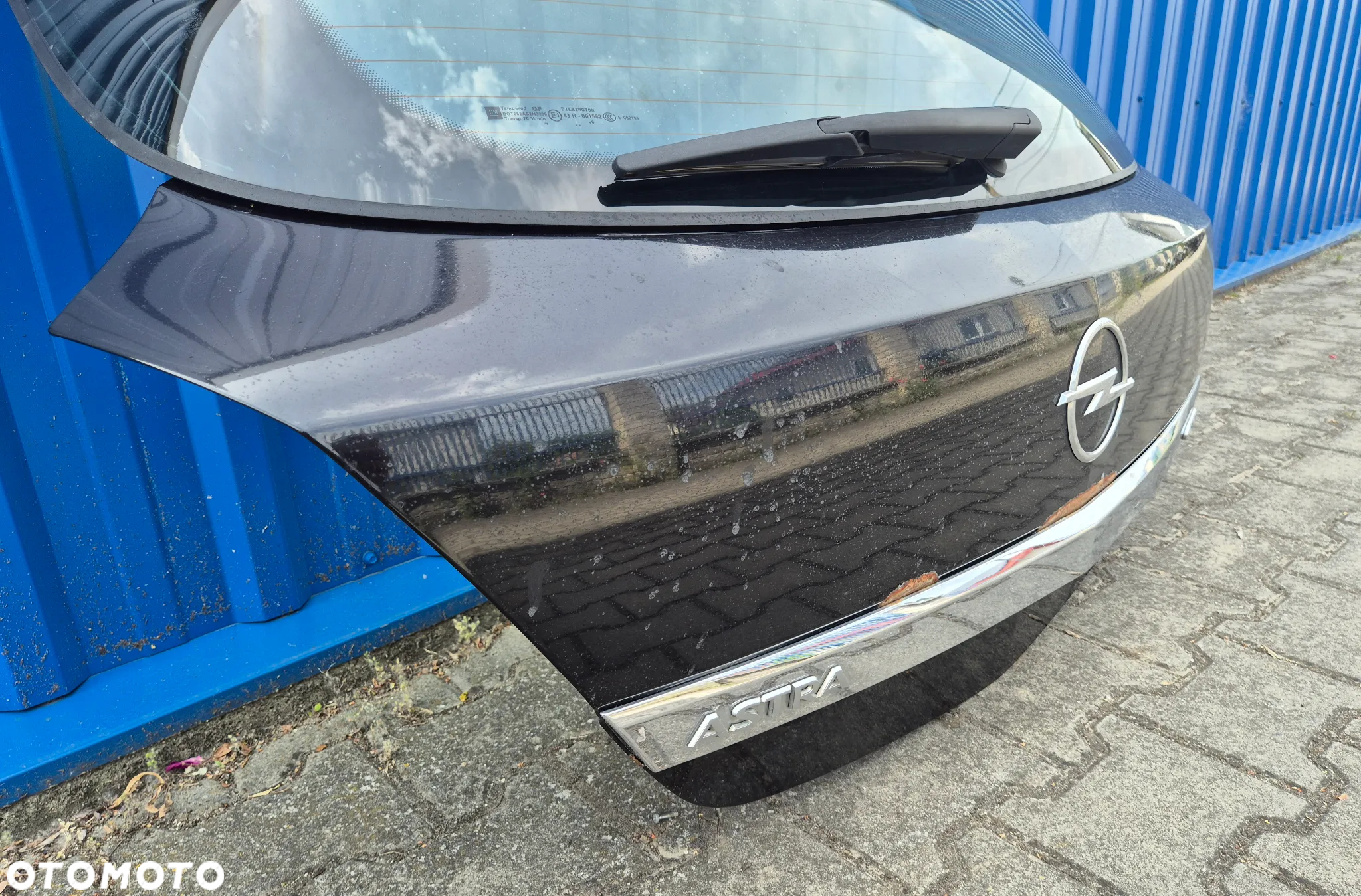 GOŁA KLAPA BAGAŻNIKA OPEL ASTRA III H ( 3 ) GTC Z20R CZARNA ( HB HATCHBACK WERSJA 3-Y DRZWIOWA ) - 5