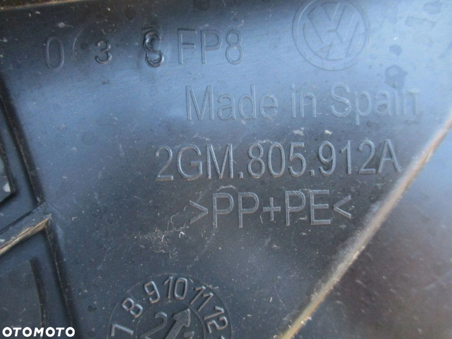 NADKOLE PRZEDNIE PRAWE VW T CROSS 2GM805912A - 4