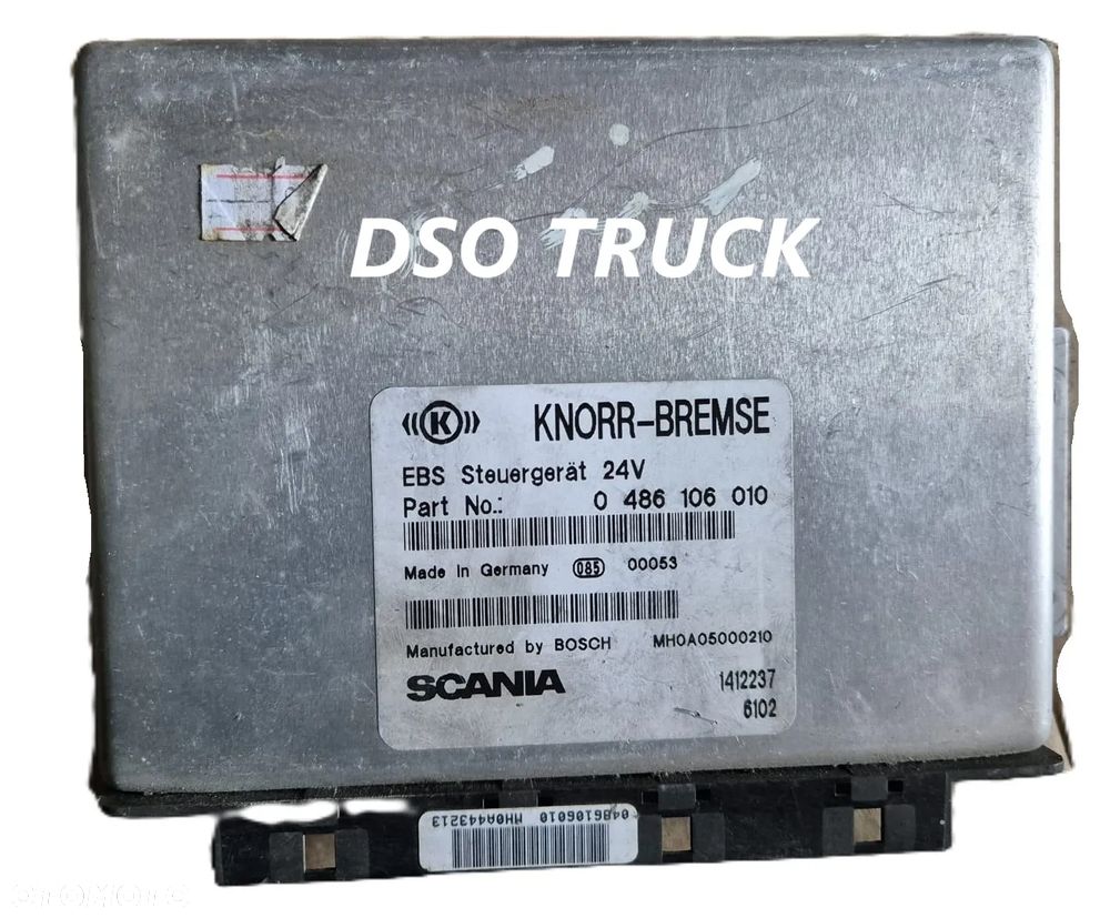 STEROWNIK KASETA EBS KNORR 0486106010 1412237 SCANIA 4 - 2