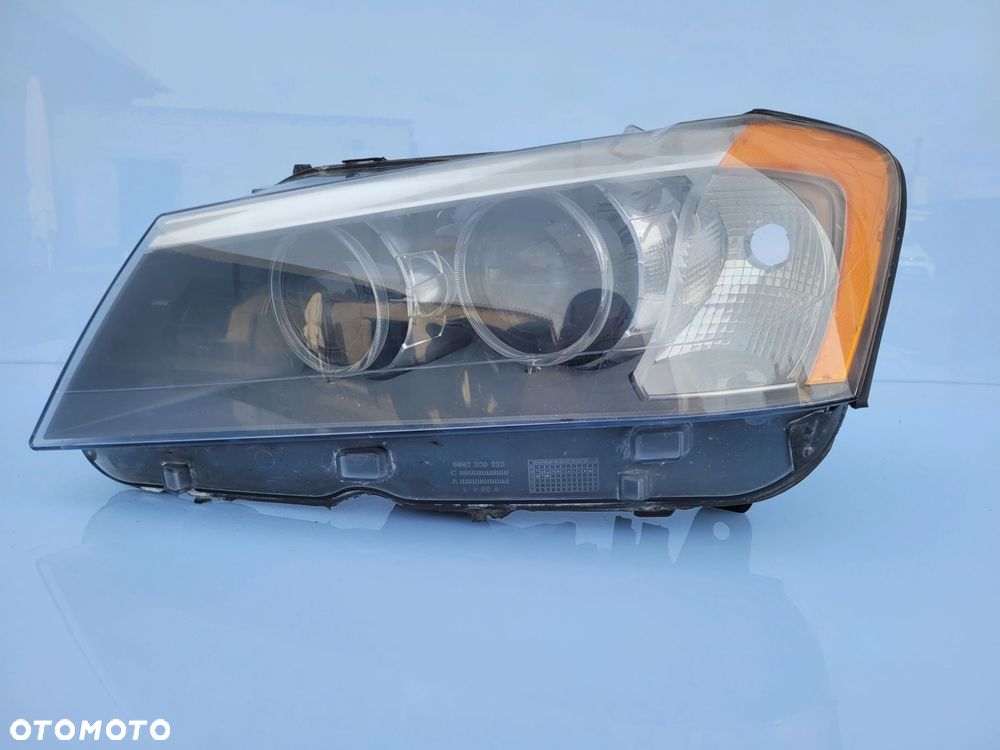 LAMPA LEWY PRZÓD PRZEDNIA BMW X3 F25 XENON SKRĘTNY EUROPA 7219261 - 3