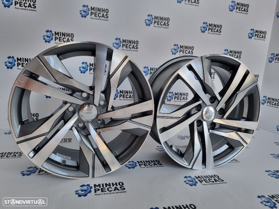 Jantes Peugeot em 16 GunMetal - 2