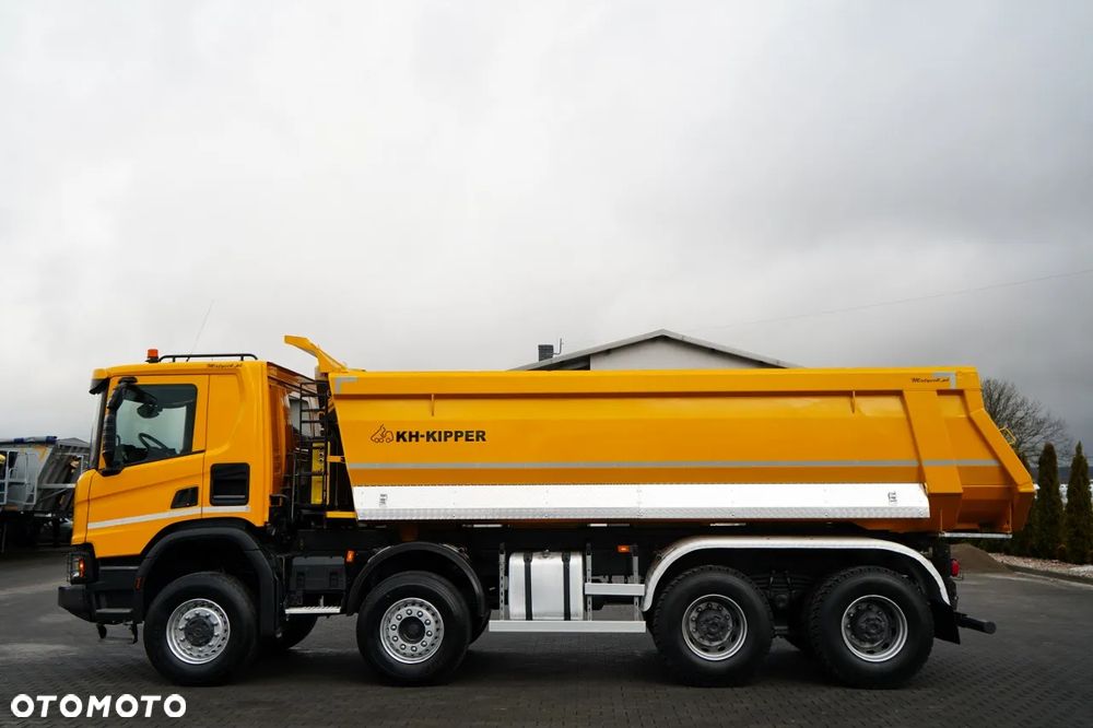 Scania P 450 XT  / 8x6 / WYWROTKA TYLNOZSYPOWA / OPTICRUISE / OPONY 100% /  EURO 6 - 8