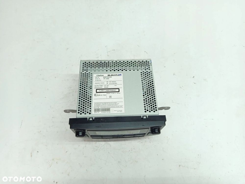 RADIO RADIOTWARZACZ SUBARU FORESTER IV SJ 86201SG320 - 2