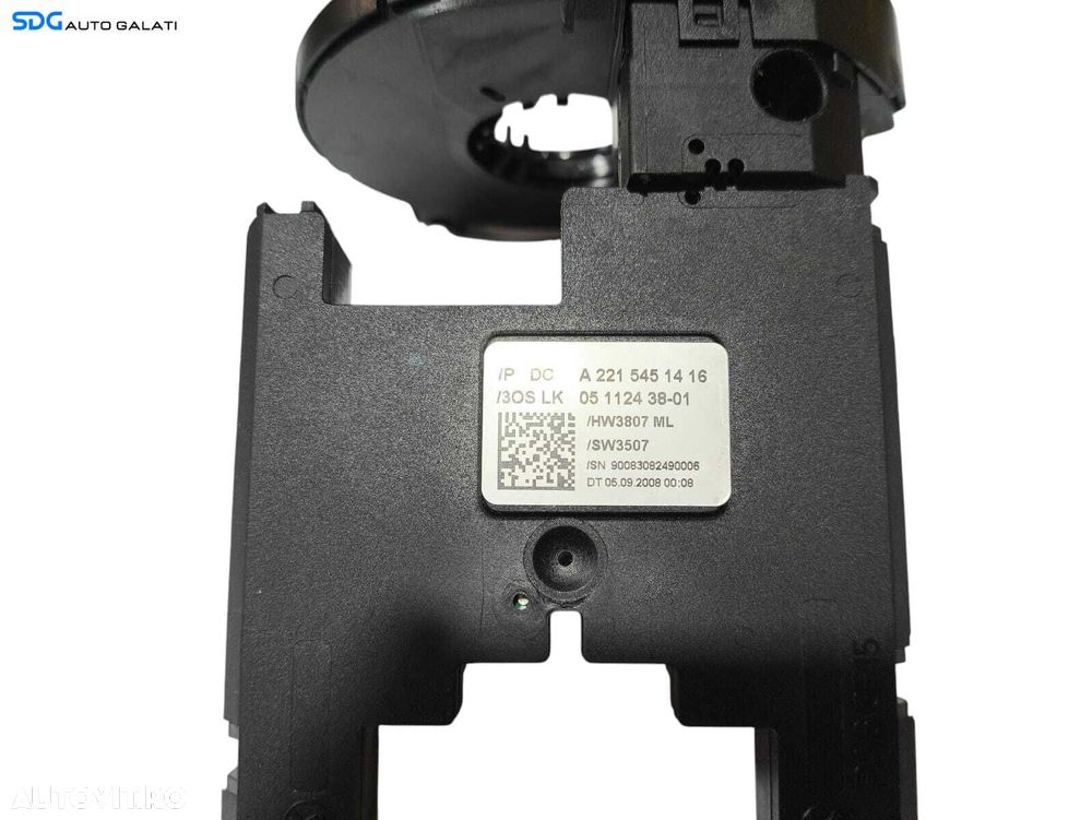 Calculator Coloana Senzor Unghi Volan Mercedes Clasa S Class W221 2005 - 2013 Cod A2215451416 [L7104] - 3