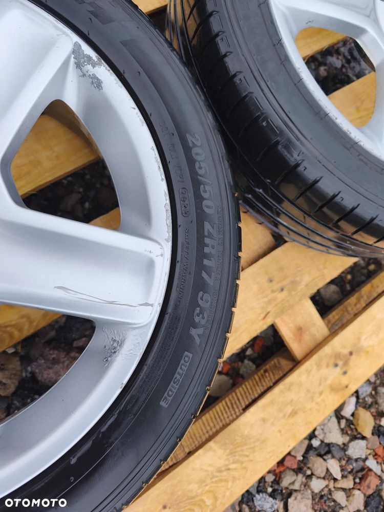 ALUFELGI KOŁA FELGI 17 CALI 4x108 CITROEN PEUGEOT - 6
