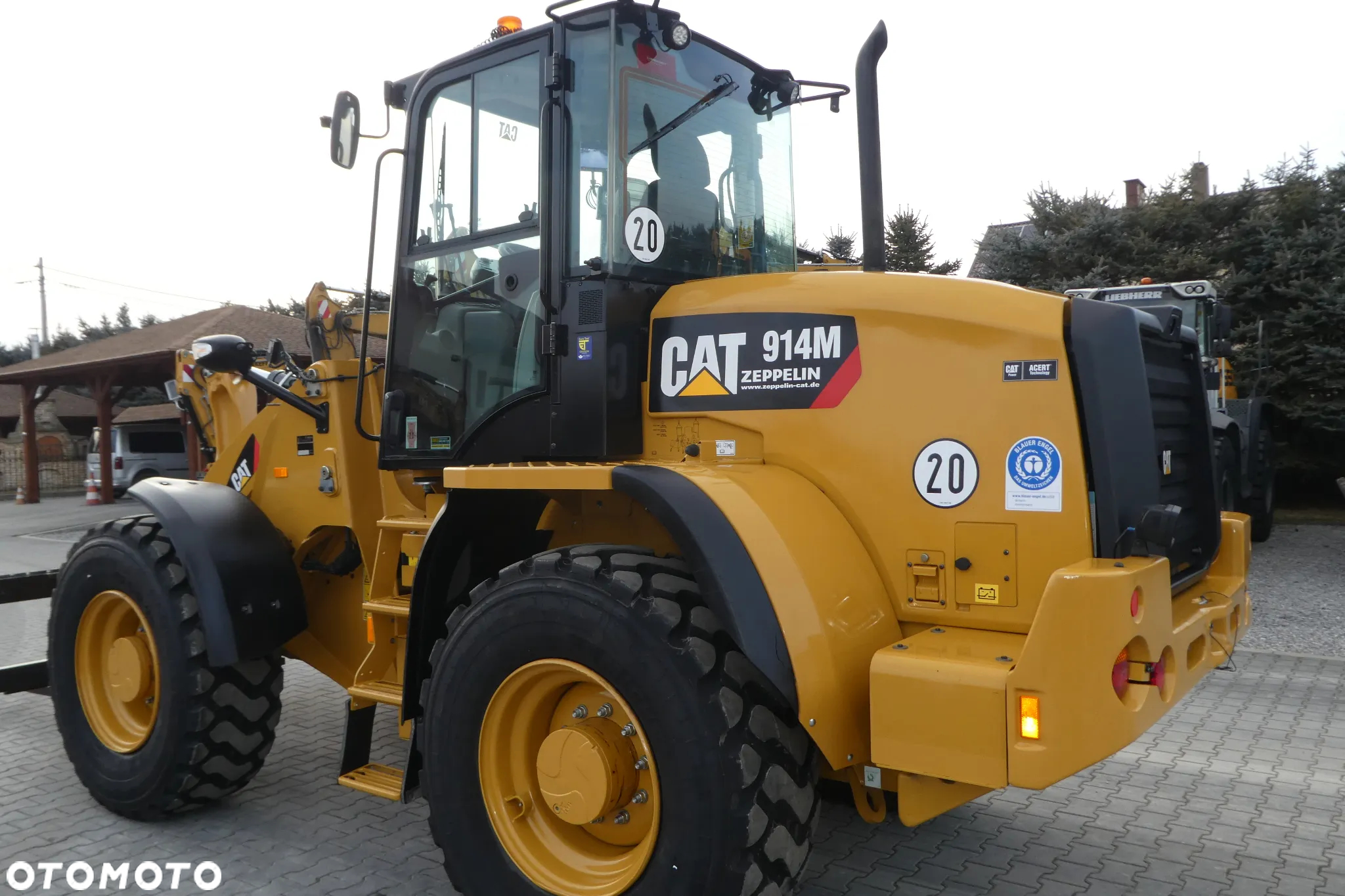 Caterpillar 914M Z NIEMIEC ŁYŻKA WIDŁY - 5