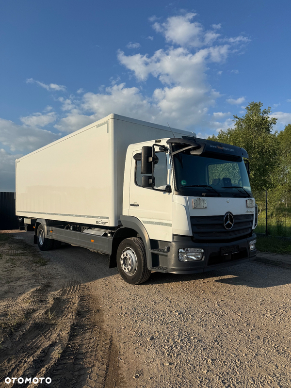 Mercedes-Benz Atego 1224 Kontener 18 palet winda 1500 kg Izoterma Kurierka Rama do zabudowy