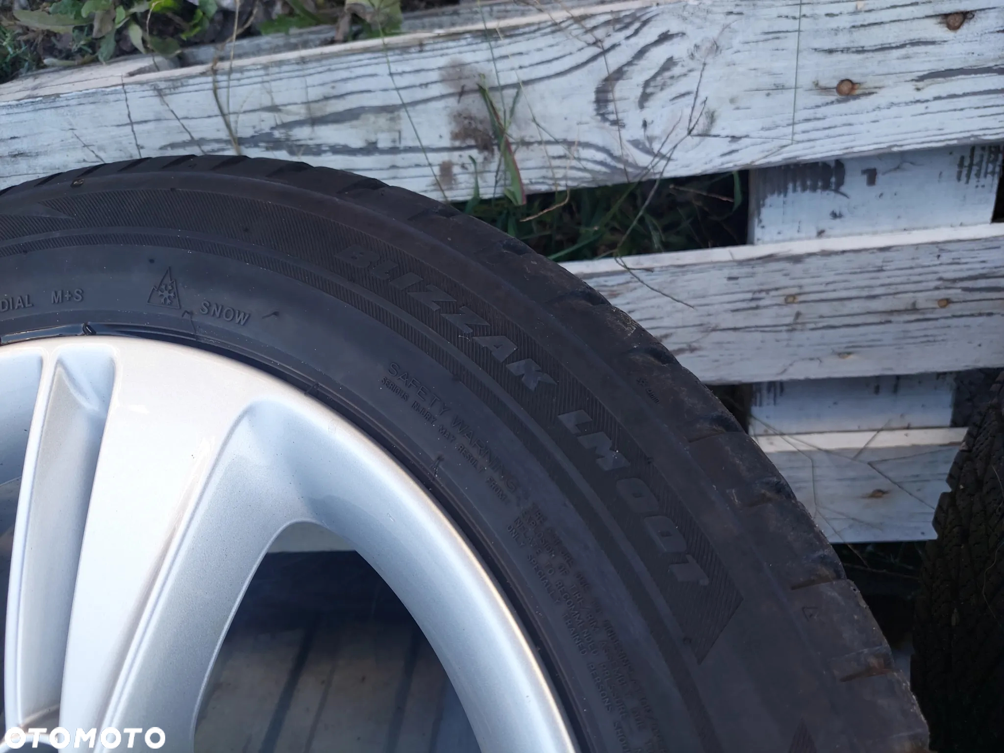 Alufelgi Koła  Felgi Aluminiowe Opel Insignia B Astra J 5x115 225/55 R17 Opony Zimowe Bridgestone Blizzak lm001 ET45 5X115 - 6