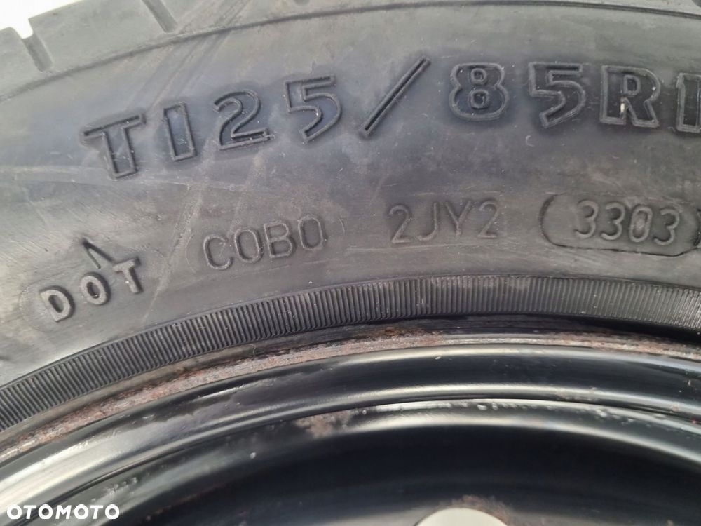 KOŁO DOJAZDOWE Volvo S40 II V50 C30 125/85 R16 3S71-NA 2160827 5x108 zapas - 9