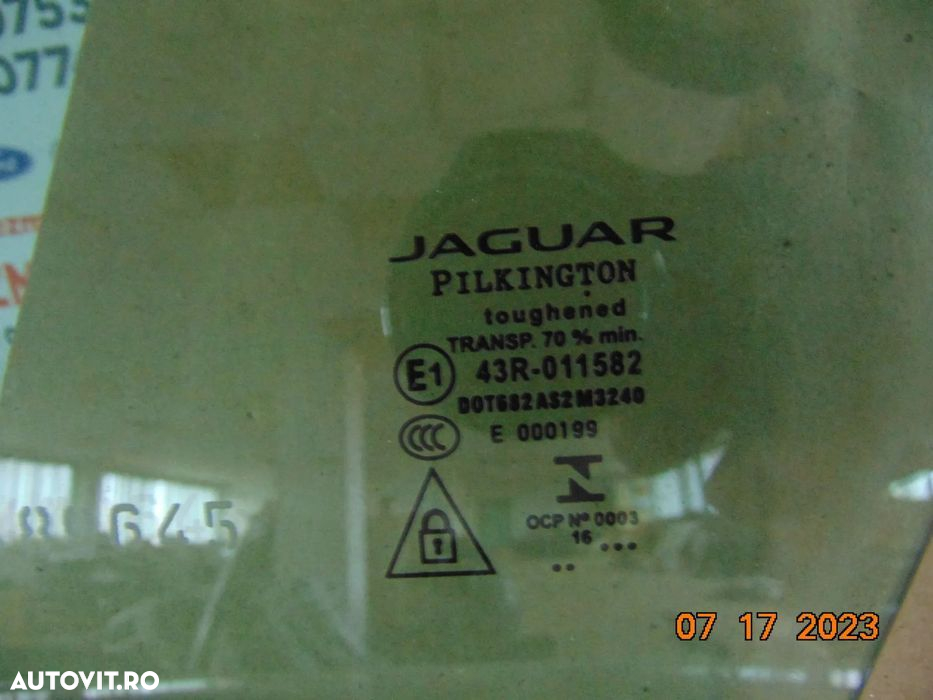 Geam usa jaguar F Pace geamuri usi fata spate stanga dreapta f-pace - 3