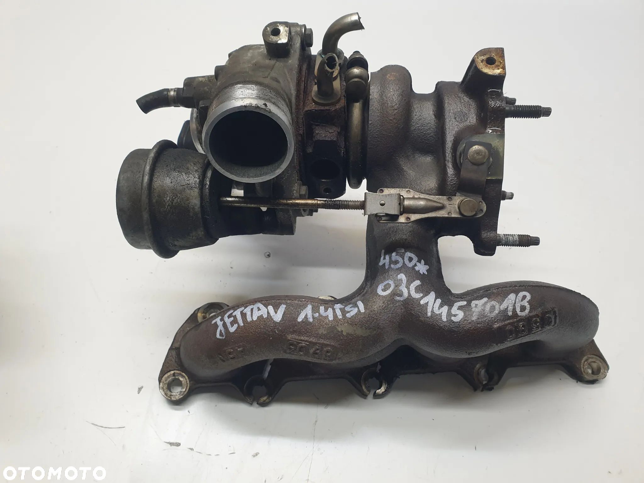 TURBOSPRĘŻARKA TURBO TURBINA VW JETTA V 1.4 TSI 03C145701B - 1
