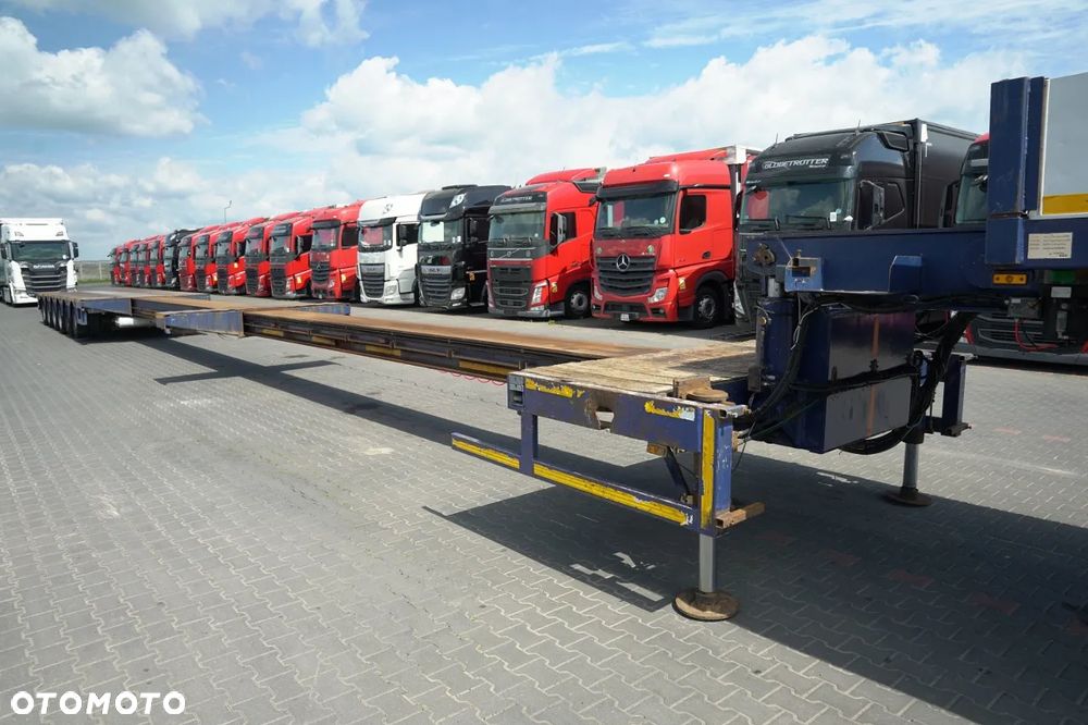 Faymonville NISKOPODWOZIE / SPZ-6WAAU / ROZCIĄGANA / LAWETA / 30,3 M / DMC: 88 T / OSIE SKRĘTNE /  SAF - 9