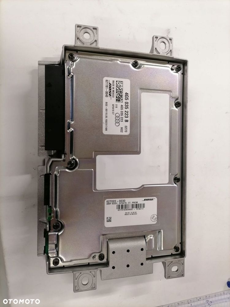 audi a6 c7 4g wzmacniacz bose 4g5035223b mib2 lift - 3