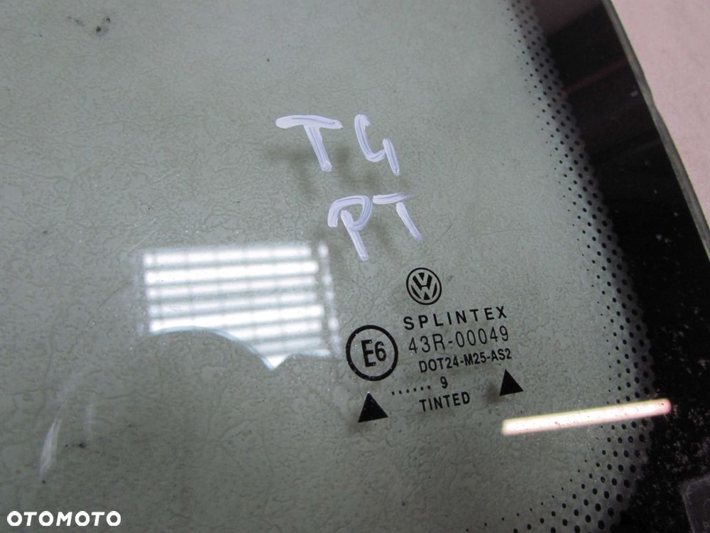 VW T4 MULTIVAN CARAVELLE 99-03 SZYBA KAROSERYJNA TYL PRAWY 99R CLIMATRONIK - 6