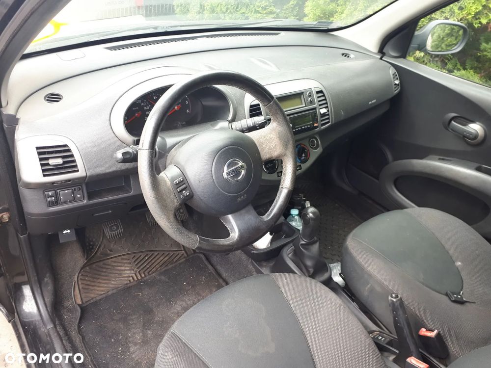 NISSAN MICRA K12 03-07 1.5 DCI KIEROWNICA SKÓRA SKÓRZANA - 1
