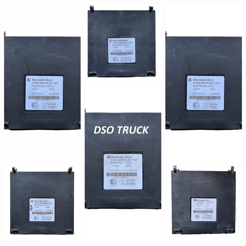 CPC 3 A0034466302 / A0034467202 / A0034466002 / A0034463002 Actros Axor Atego Mercedes MP sterownik komputer - 5