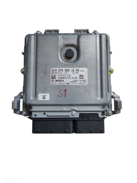 S1 KOMPUTER STEROWNIK MERCEDES A2749001600 - 1