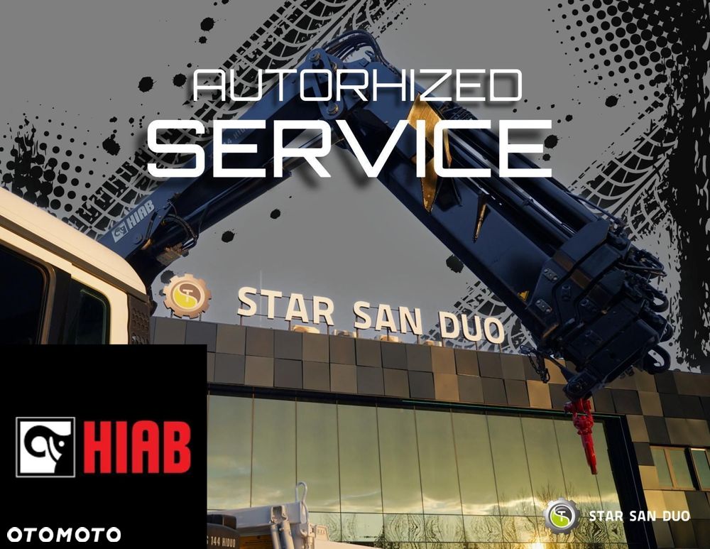 Iveco TRAKKER 450 8x8 HIAB 800E-7 FLy Jib Wciągarka HDS Żuraw - 5