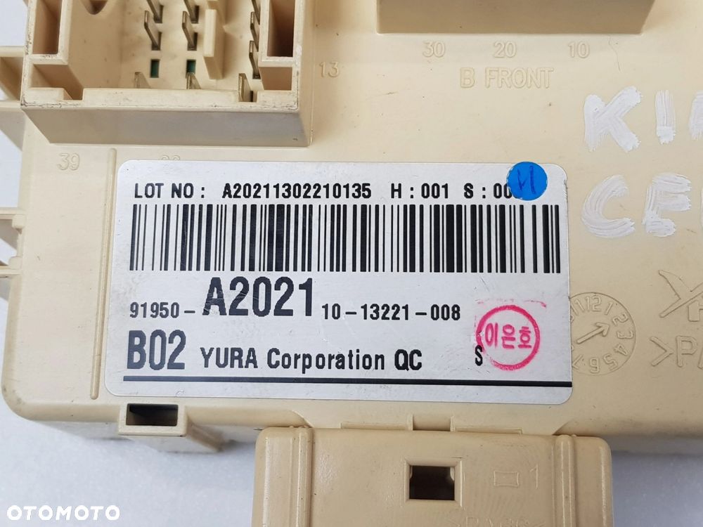 Moduł Skrzynka bezpieczników Kia Ceed II 91950-A2021 - 5