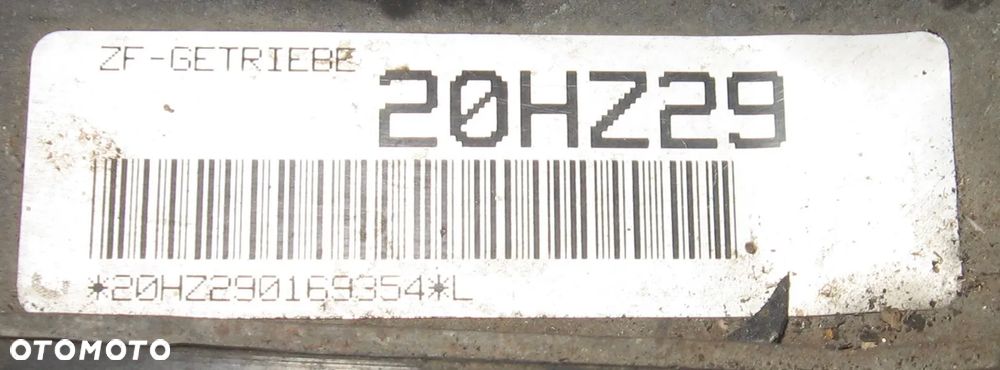 20HZ29 skrzynia biegów automatyczna PEUGEOT 607 2.2 HDI - 5