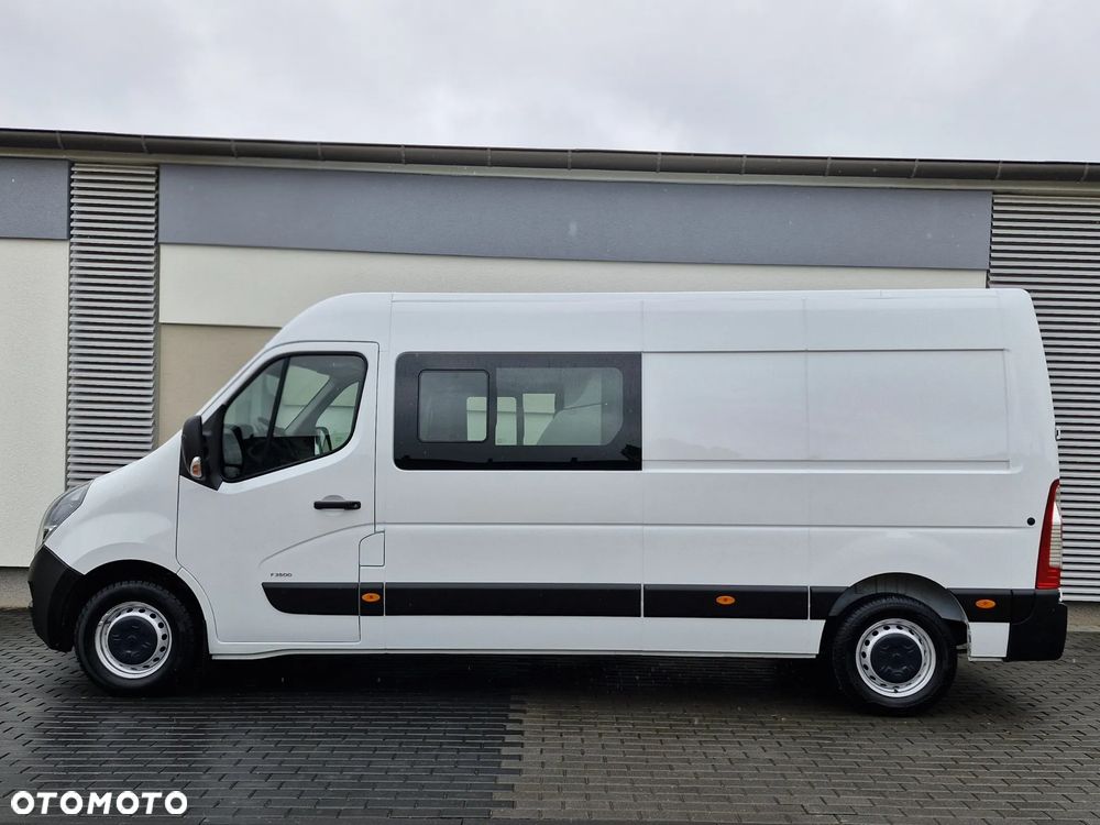 Renault MASTER, L3H2, BRYGADÓWKA, 7 miejsc, DOKA, kamera cofania, tempomat, klima - 6