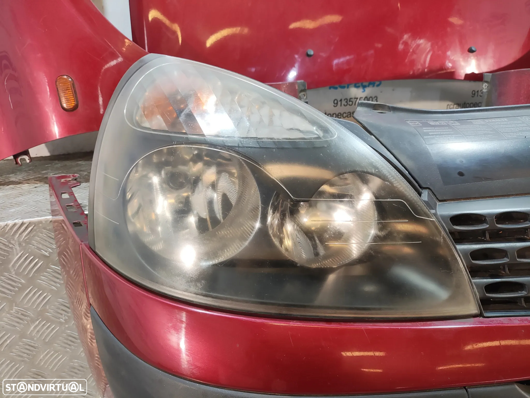 Frente Completa Renault Clio mk2 Facelift Fase 2 2001 a 2003 - 6