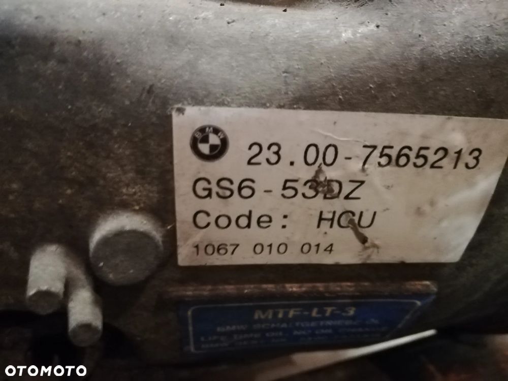 SKRZYNIA MANUALNA BMW E90 3.0D 7565213 - 4