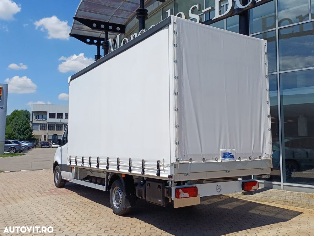Mercedes-Benz Sprinter 317 Sasiu cu prelata culisanta si sistem de intindere si paravant - 2