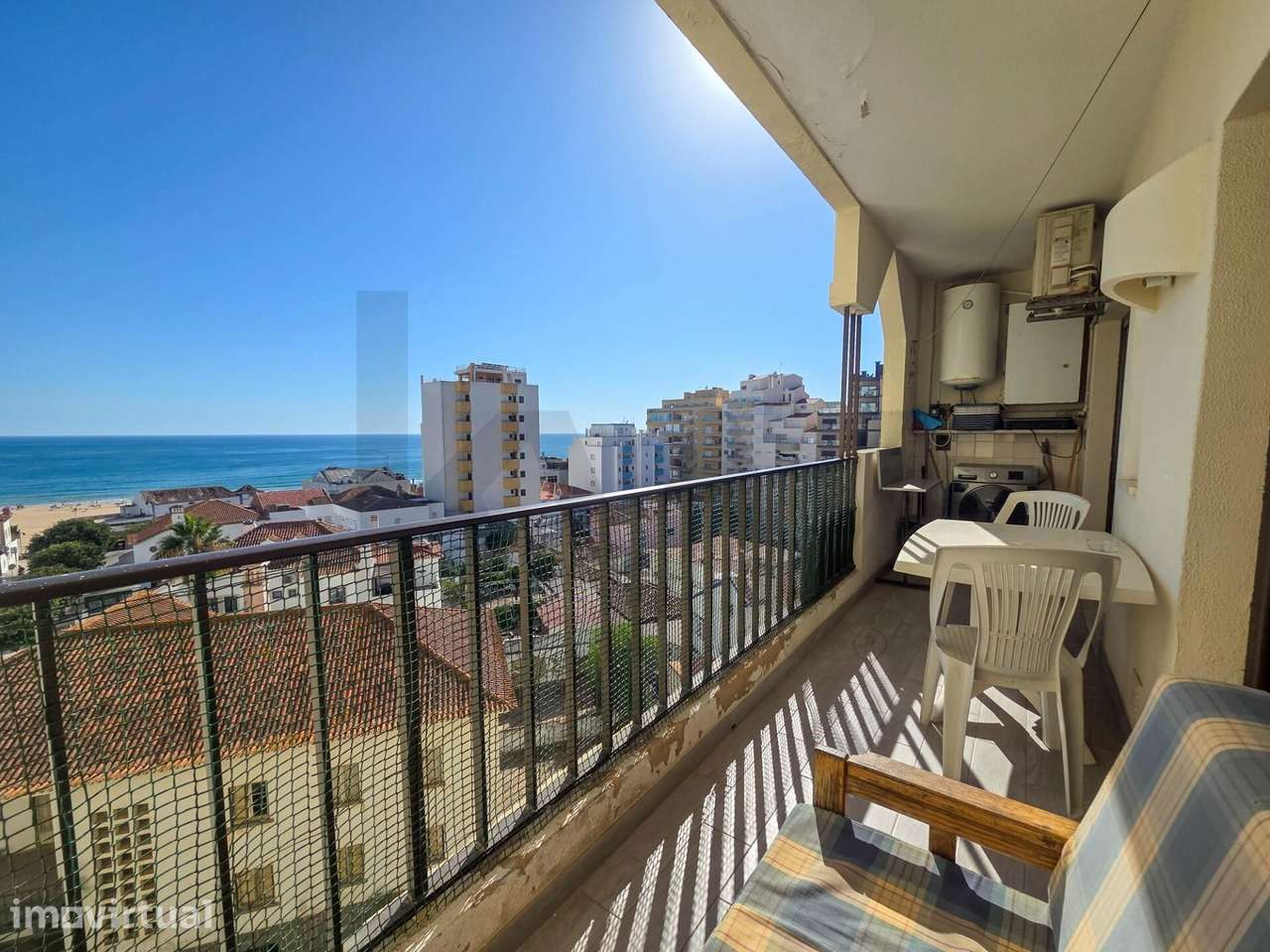 Apartamento T1+1 com vista para o mar, a 3 minutos a pé da Praia da Ro - Grande imagem: 5/26