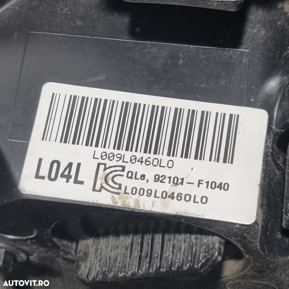 Far Stanga Kia Sportage IV 2016 - 2018 SUV 4 Usi (1405) Cu lupă L009L0460L0 - 4