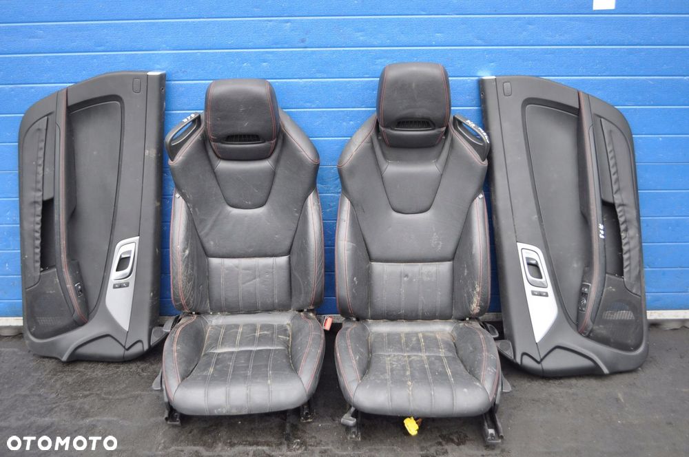 MERCEDES W172 R172 PRZEKŁADKA WNĘTRZA FOTELE SKÓRA A1723500110 - 1