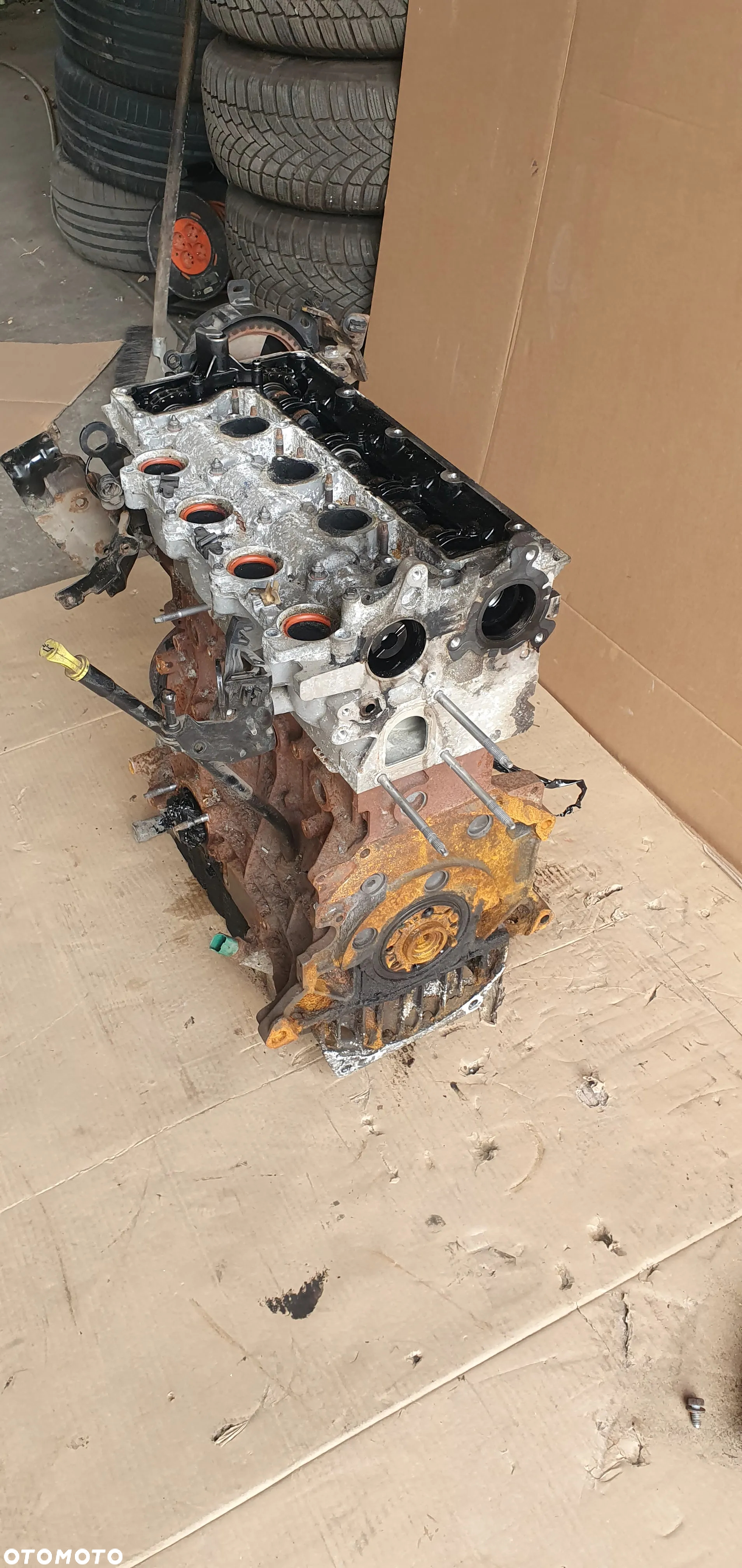 Silnik słupek blok Citroen C5 III 2.0 HDI RHR - 4