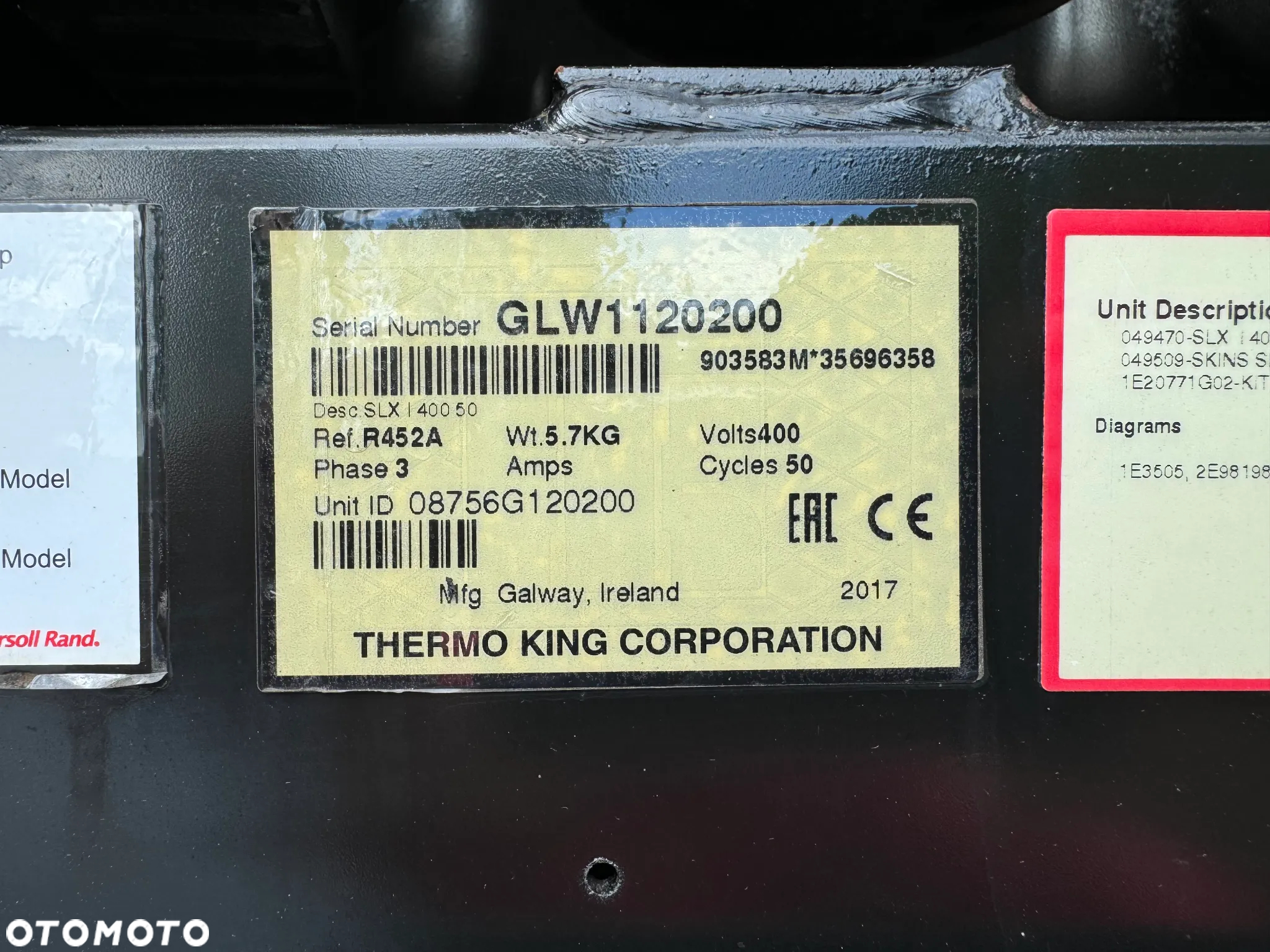 Krone Chłodnia Hakowa, SAF, Thermo King SLXi 400 - 32