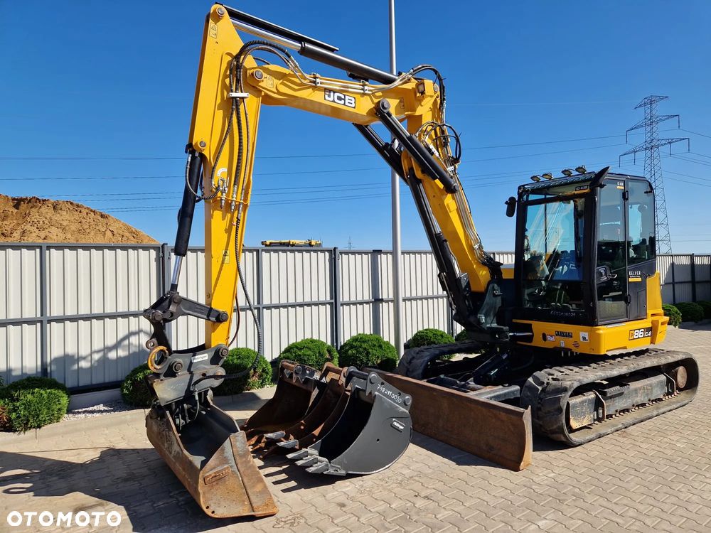 JCB 86C-2 * next gen * 2021r. *  1.220 mth * Klimatyzacja * 4 łyżki * - 39