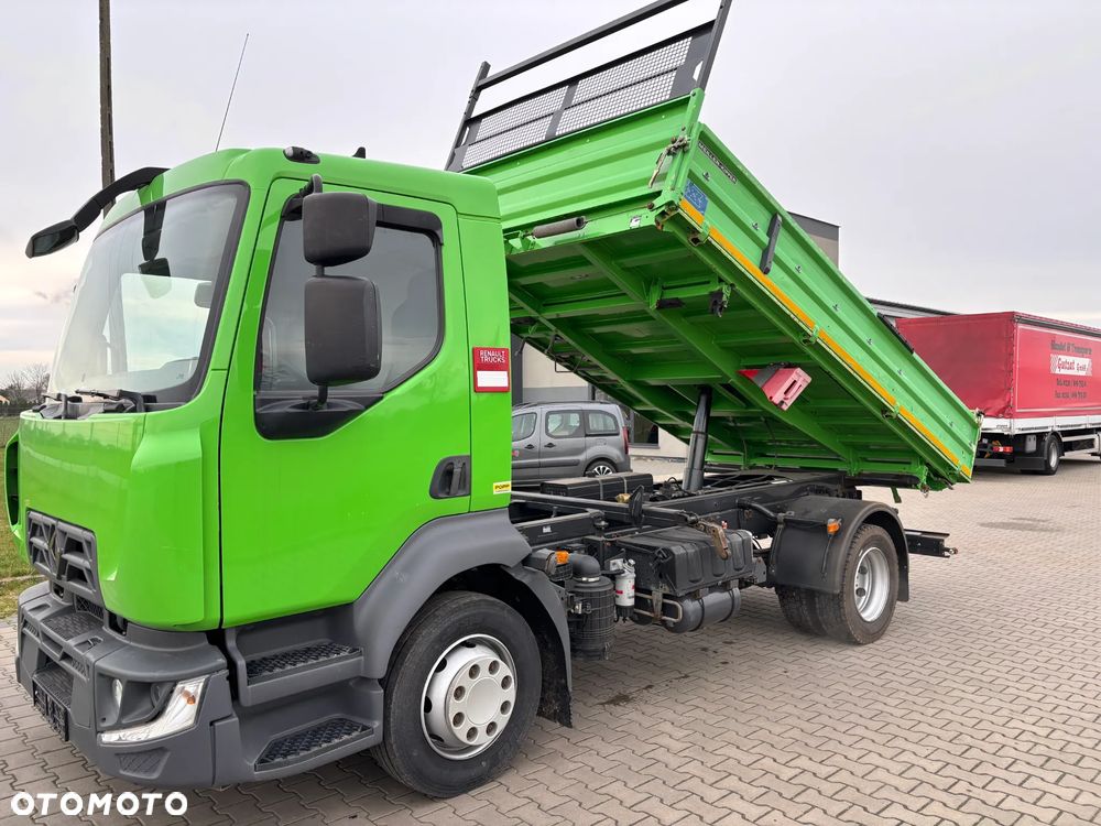 Renault D12 wywrotka, 12 ton DMC , zaczep do przyczepy , oryginalny kiper Meiller, mały przebieg od 1 właściciela z Niemiec, 6100 kg ładowność. manualna skrzynia , na resorze, idealna pod minikoparkę , przyczepę ( Mercedes ATEGO, AXOR, MAN TGM ) - 11