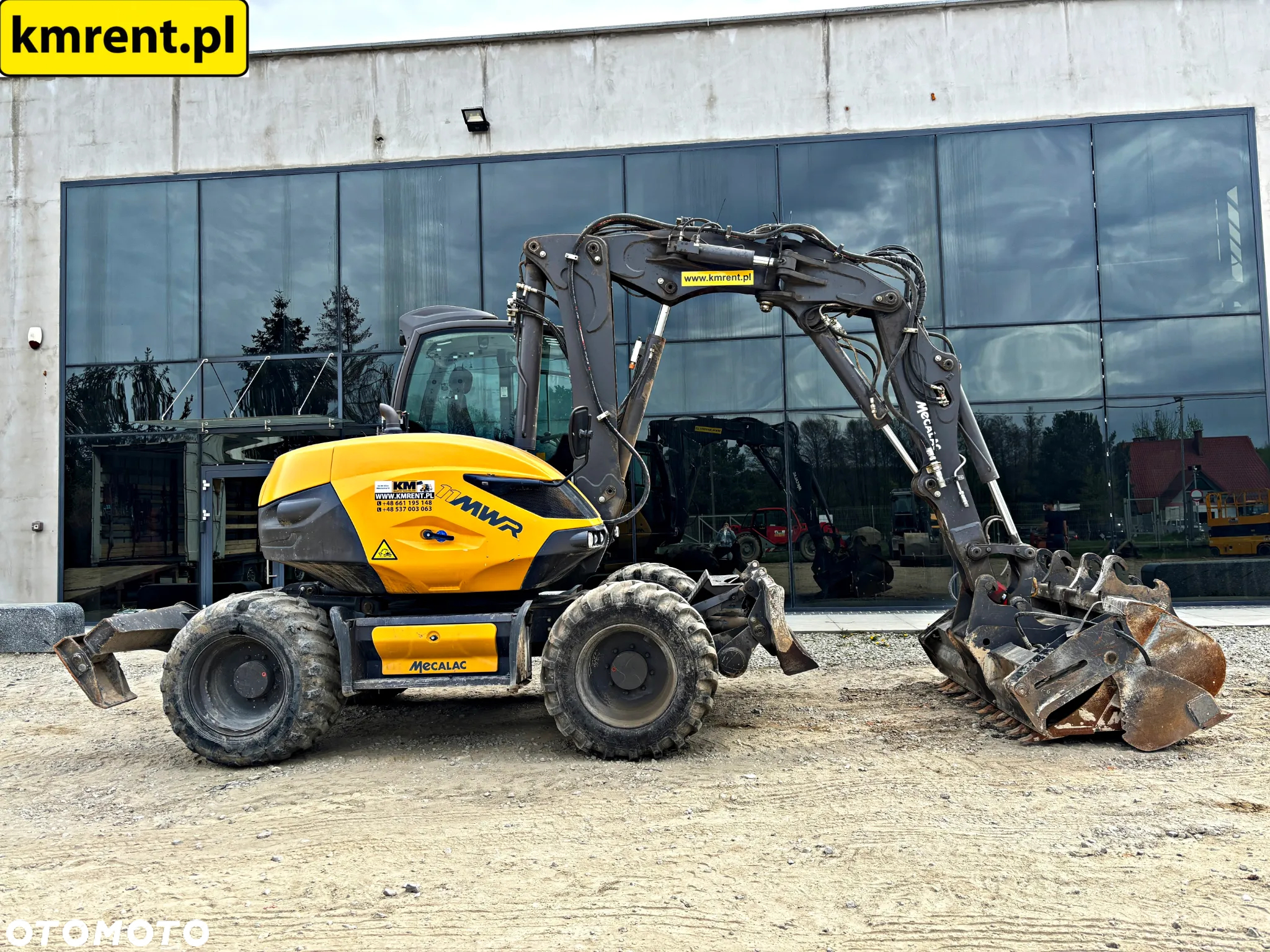 Mecalac 11 MWR KOPARKA KOŁOWA 2021r. | 9 12 LIEBHERR 311 309 TAKEUCHI 295 KOMATSU PW 98 118 - 3