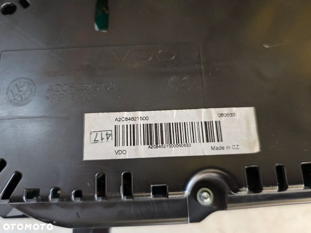 LICZNIK ZEGAR DO VW PASSATA B6 B7 3AA920870 - 5