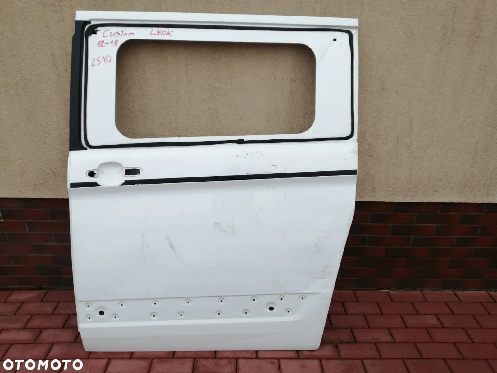 Drzwi boczne przesuwne lewe FORD TRANSIT TOURNEO CUSTOM 2012- 2019 pod szybę - 3