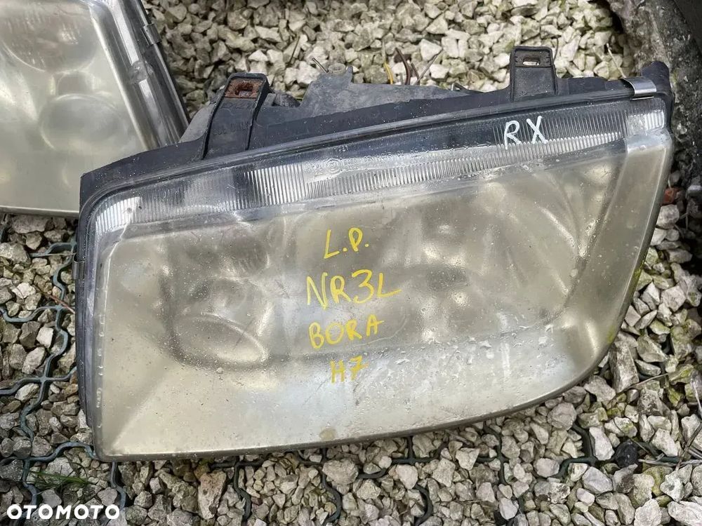 VW REFLEKTOR LEWE PRAWE VOLKSWAGEN REFLEKTORY LAMPA LAMPY OPRAWKA ŻARÓWKI - 6