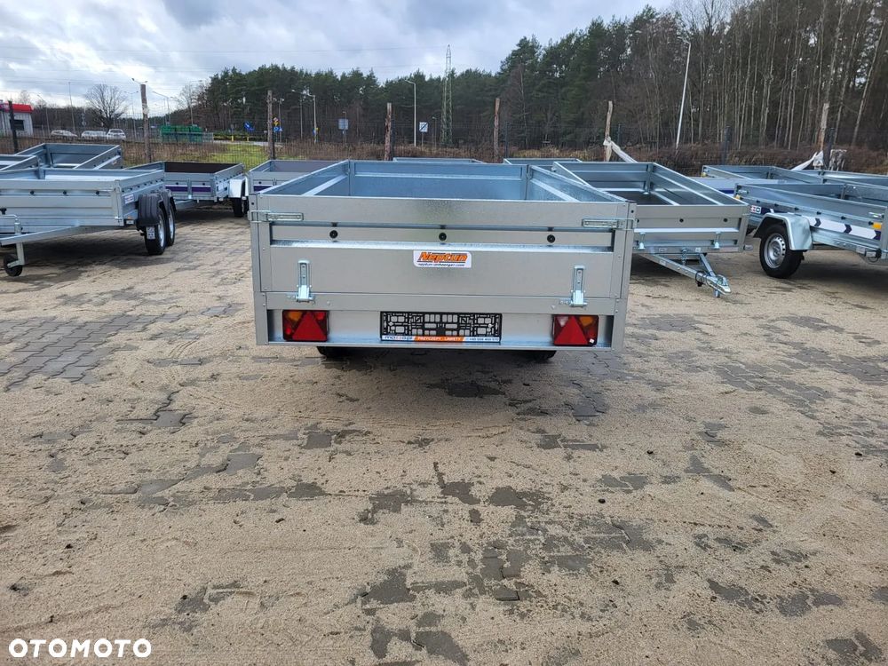 Neptun DOSTAWA! Przyczepa platforma wym. 302x151x40 SPAWANA! koła pod spodem N20-302 2 kps, wszystkie burty DEMONTOWALNE, DMC 2000kg GN275 - 6