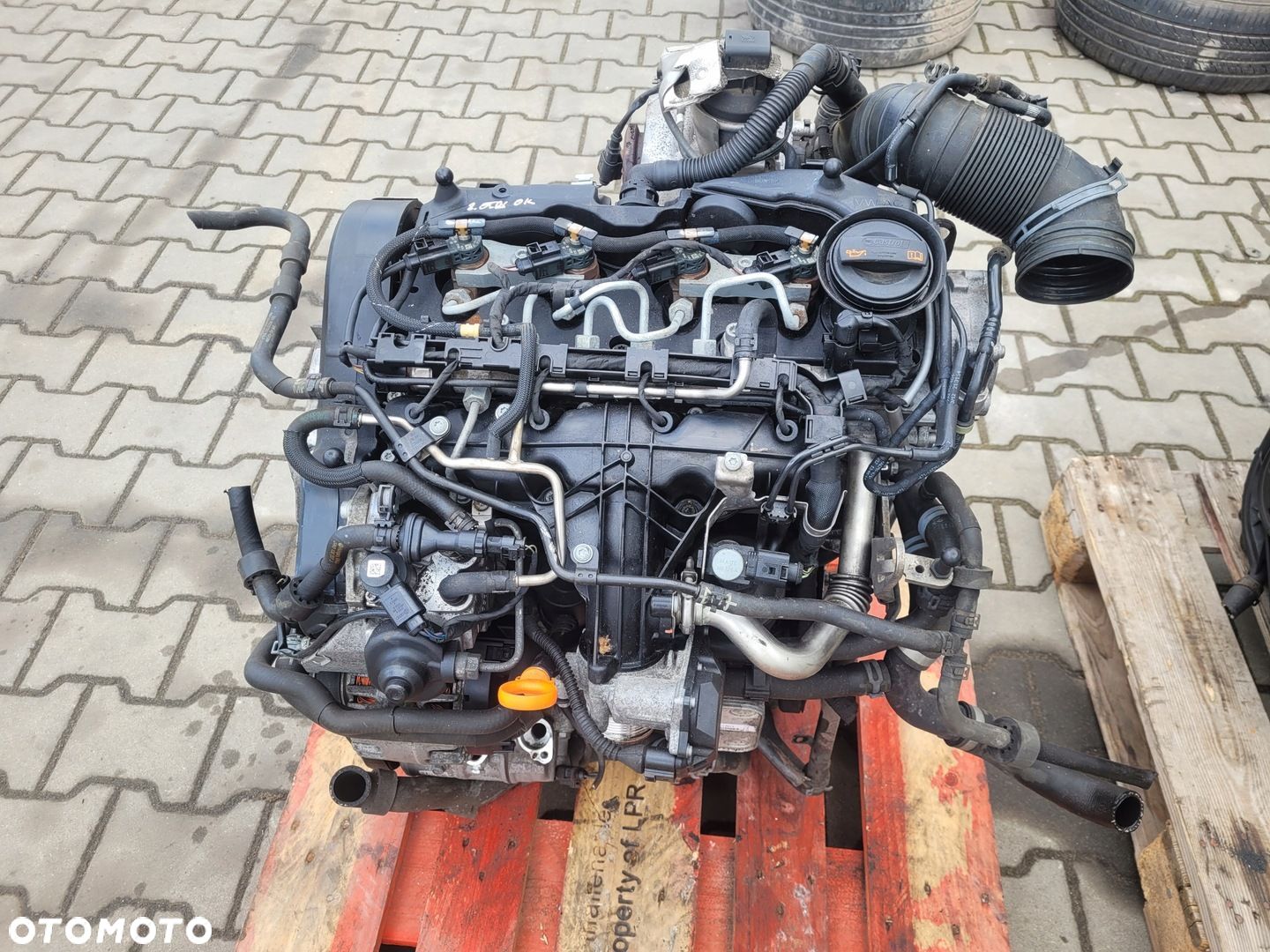 PASSAT B7 GOLF VI AUDI A3 LIFT EOS SILNIK CFF 2.0 TDI KPL - 1
