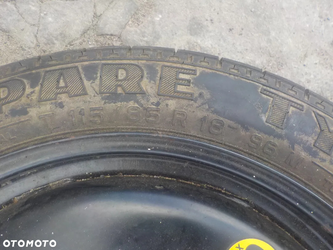 JAGUAR S-TYPE KOŁO DOJAZDOWE ZAPASOWE 115/85 R18 - 4