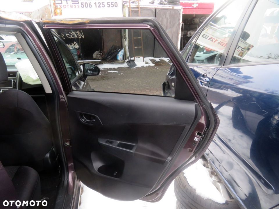 DRZWI TYLNE PRAWE VERSO-S P12 9AH 67003-52270 FIOLETOWY TOYOTA 2010-2015 - 6