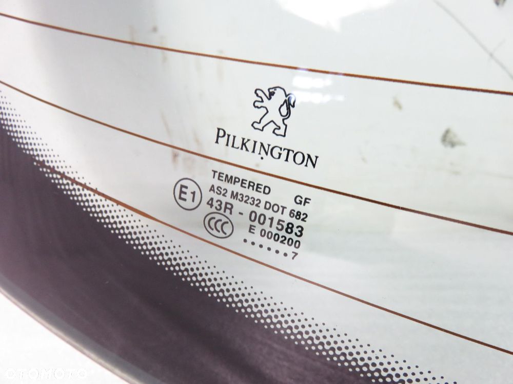 SZYBA TYLNA PEUGEOT 207 HB - 4