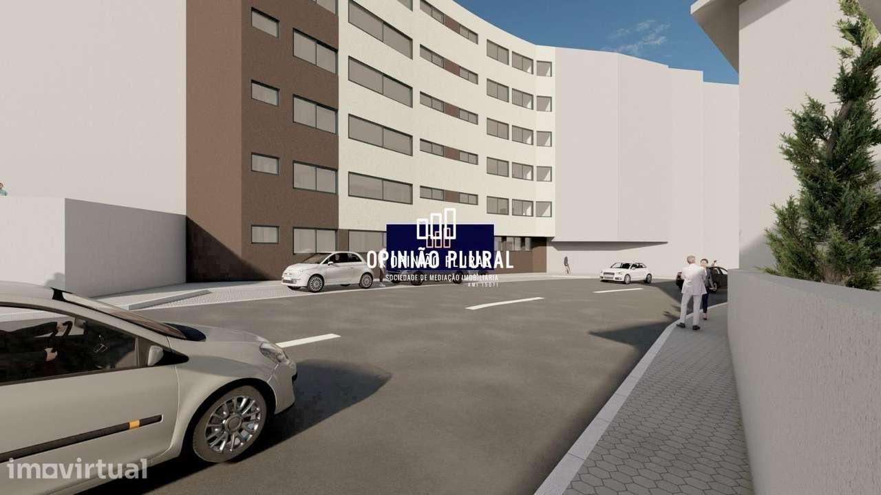 Elegante Apartamento T2 Moderno Novo à Venda em Vilar do Paraíso - Grande imagem: 2/15