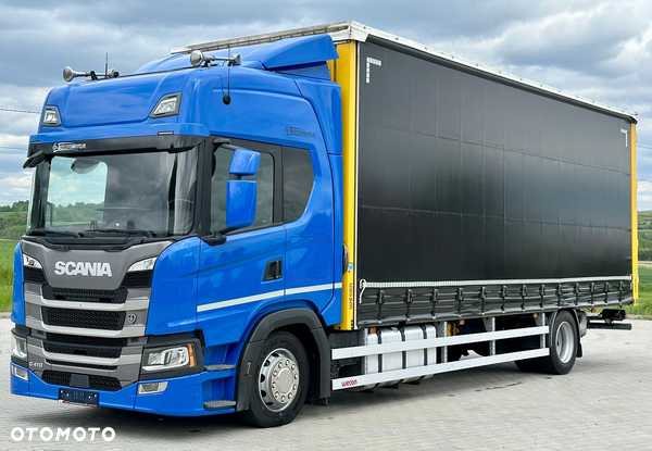 Scania G410 / FIRANKA / 20 EUROPALET / SYPIALKA / RETARDER / KLIMA POSTOJOWA / 2020 ROK