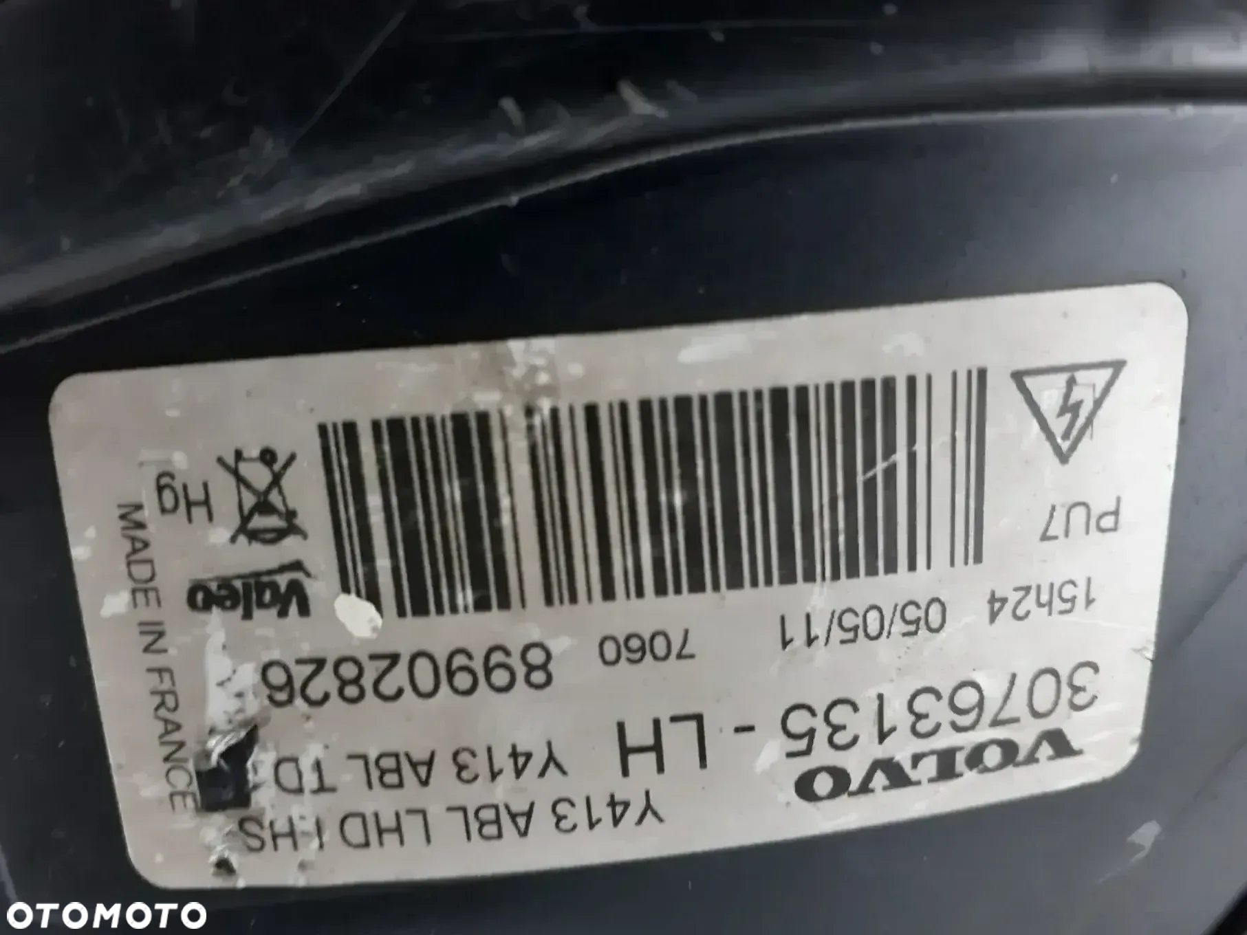Lampa Volvo lewa XC60 I Bi- xenon skrętny 08-2013r - 11