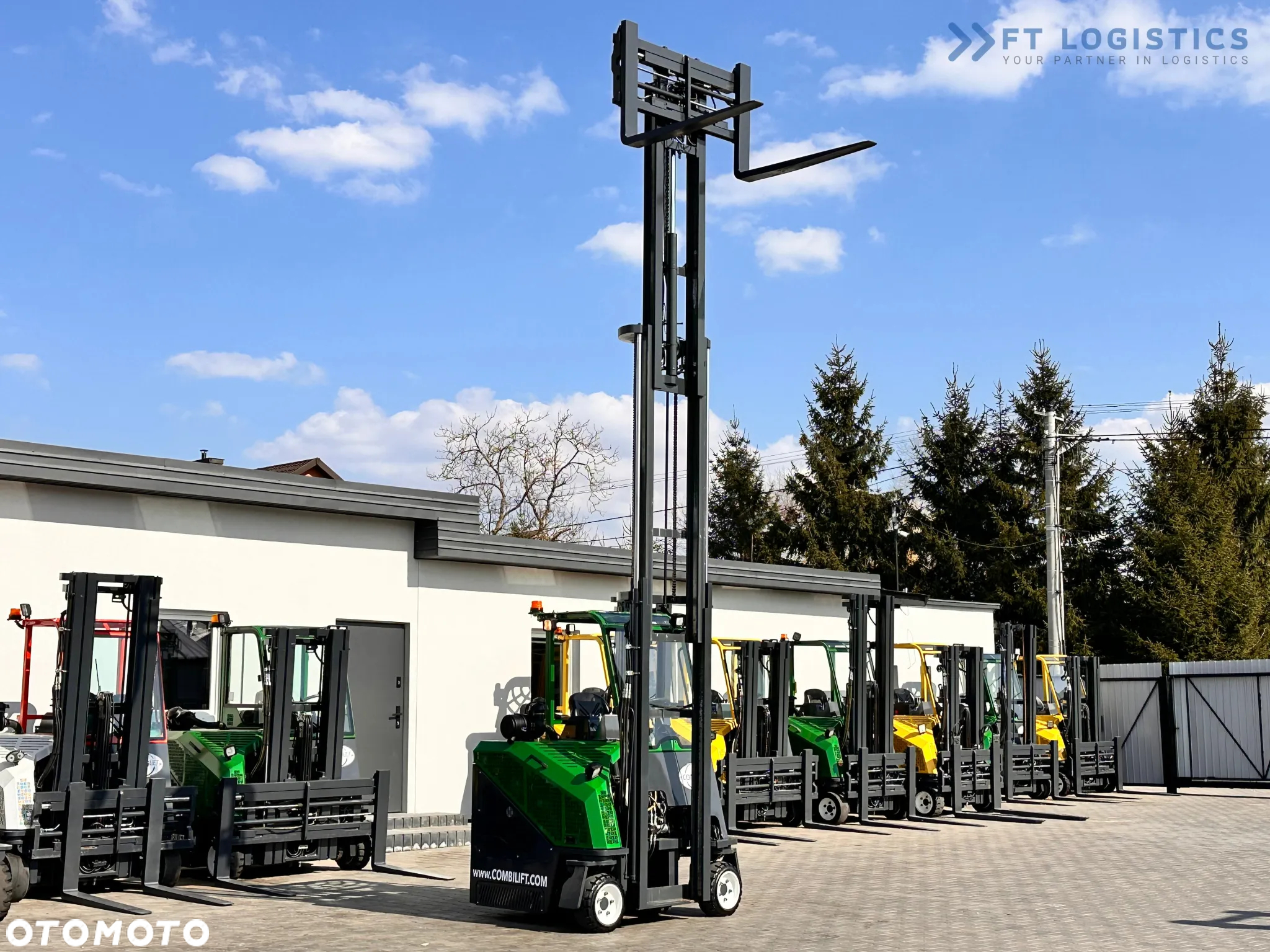 Combilift CB2500 / DIESEL / TRIPLEX / 5500MM / WOLNY SKOK / PRZESUW WIDEŁ / POZYCJONER / JAK NOWY - 26