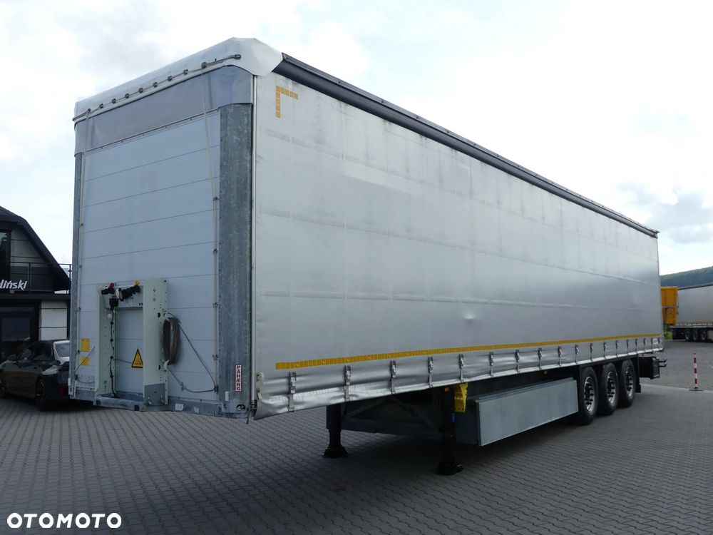 Schmitz Cargobull FIRANKA / OŚ PODNOSZONA / KOSZ PALETOWY / STANDARD / - 3