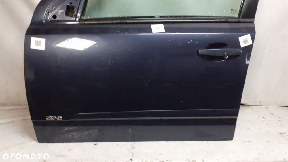 + DRZWI PRZÓD PRZEDNIE LEWE DO OPEL ASTRA H 3 III 5D 5 DRZWI Z168 SZARE  WGNIOT - 6